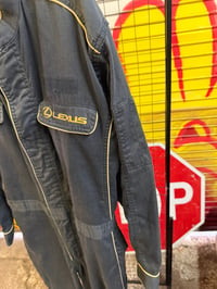 Image 6 of LEXUS mechanic coveralls GOLD size LL