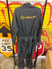 Image 7 of LEXUS mechanic coveralls GOLD size LL
