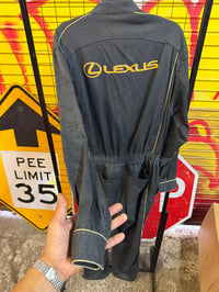 Image 10 of LEXUS mechanic coveralls GOLD size LL