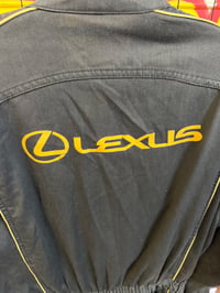 Image 9 of LEXUS mechanic coveralls GOLD size LL