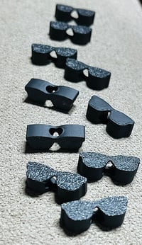 Image 4 of Black  or pink Sunglasses Focal Beads for Beading Pens