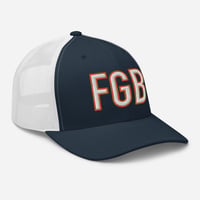 Image 5 of FGB Trucker Cap (Navy & Navy/White)