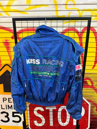Image 2 of KISS racing Blue 90's Jacket