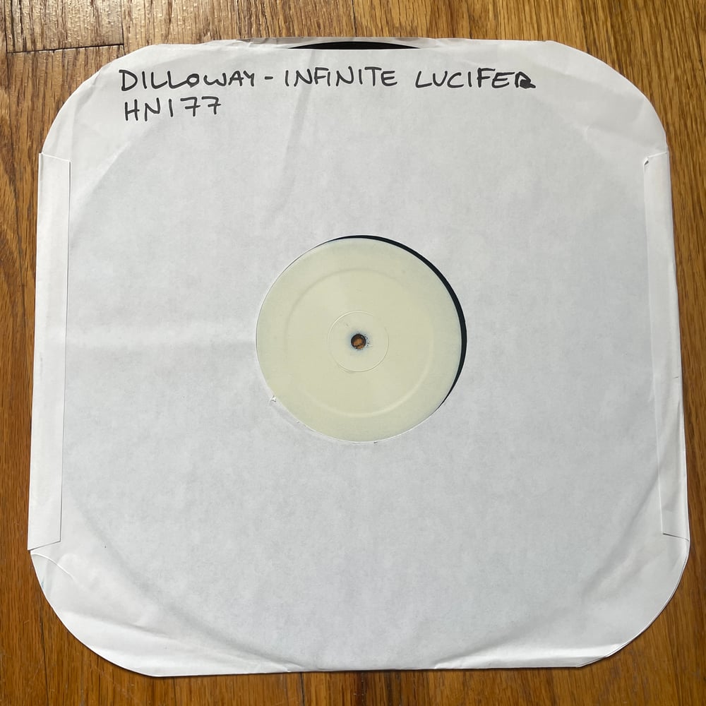 AARON DILLOWAY - INFINITE LUCIFER ONE-SIDED TEST PRESSING LP