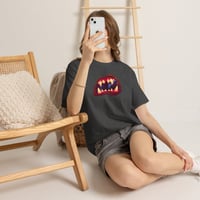 Image 23 of Vampire Bite T-Shirt — Colorful Monster Mouth Graphic Tee
