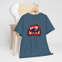 Image 20 of Vampire Bite T-Shirt — Colorful Monster Mouth Graphic Tee