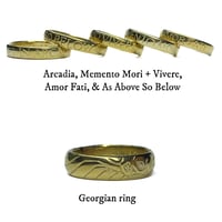 Image 5 of PREORDER: assorted bronze rings