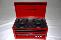Image 3 of RED Forged Audio Portable Mini Toolbox Speaker 