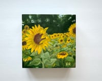 Dix Sunflowers original painting