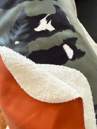 Image 5 of Sun Dogs Light Weight Sherpa Blanket