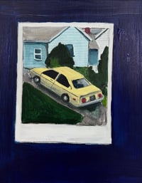 Polaroid Car - Original Painting