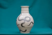 Image 3 of Vase 11 - 3 Silver snakes