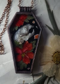 Image 3 of Coffin Amulet - Rabbit Skull