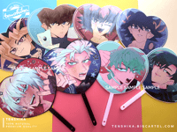 NEW! Heart Hand Fans