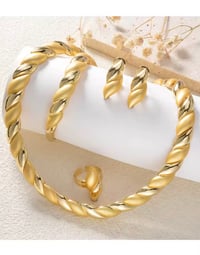 Image 1 of Luxury Dubai Jewelry Set Necklace