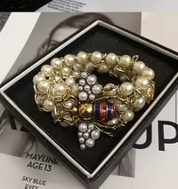 Image 3 of Luxury Handmade Crystal Bee Bracelet 