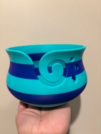 Image 3 of Yarn Bowl Mint Green/Blue