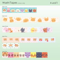 *PREORDER* Washi Tapes