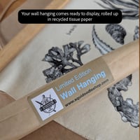Image 5 of BEACH TREASURES Natural Fabric Wall Hanging
