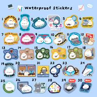 Image 2 of eepy but employed stickers | Corporate sticker series