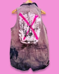 Image 3 of DENIM OVERSIZE PLAYSUIT   ✘ IBIZA PRINT  ✘ VINTAGE  ✘ UPCYCLED 1