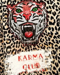 Image 4 of KARMA CLUB ¥ LEOPARD BLAZER¥ URBAN ART ¥ IBIZA ✘ UPCYCLED VINTAGE ✘ JACKET