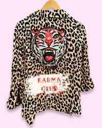 Image 3 of KARMA CLUB ¥ LEOPARD BLAZER¥ URBAN ART ¥ IBIZA ✘ UPCYCLED VINTAGE ✘ JACKET