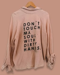 Image 2 of     DON’T TOUCH MY SOUL ¥ MUSLIN OVERSHIRT ¥ IBIZA