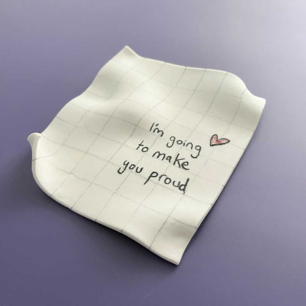 Image of Proud note Porcelain 