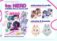 Image 5 of [YAOIOSITY COLLAB] to: NERD, a dkbkdk idol au merch set!
