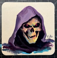 Skeletor Original Painting (Coaster)