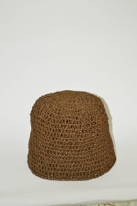 Image 1 of rye cloche hat