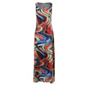 Colorful Tie-dyed Long Maxi Dress 