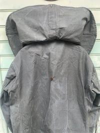 Image 3 of Vintage 1950's French Army Motorcycle Coat Size Large. Vintage Military Mac.  copy