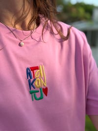 Image 2 of Camiseta Love  CROP