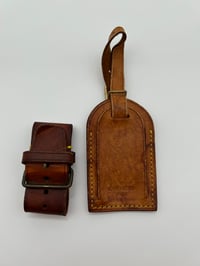 Image 1 of Louis Vuitton Luggage Tag & Handle Connector 1