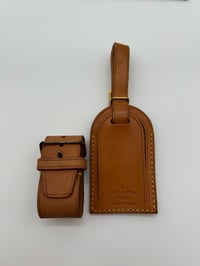 Image 1 of Louis Vuitton Luggage Tag & Handle Connector 3