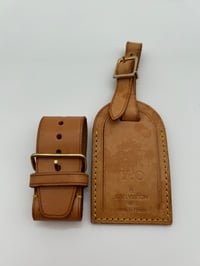 Image 1 of Louis Vuitton Luggage Tag & Handle Connector 5