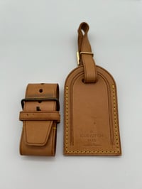 Image 1 of Louis Vuitton Luggage Tag & Handle Connector 6