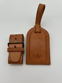 Image 1 of Louis Vuitton Luggage Tag & Strap Connector 7