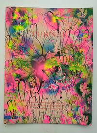 Image 1 of Sean Worrall - Flesh Layers on Turner - acrylic on found book, 19x25cm (2026)