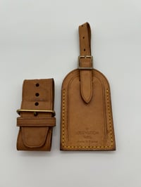 Image 1 of Louis Vuitton Luggage Tag & Handle Connector 8