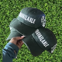 Image 1 of Forest Green & White Dad Hat 