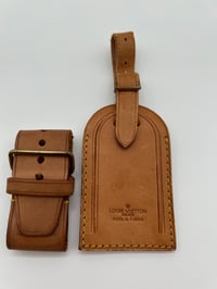 Image 1 of Louis Vuitton Luggage Tag & Handle Connector 9