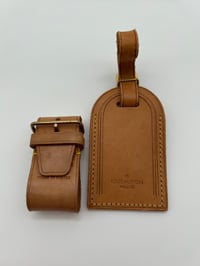Image 1 of Louis Vuitton Luggage Tag & Handle Connector 10