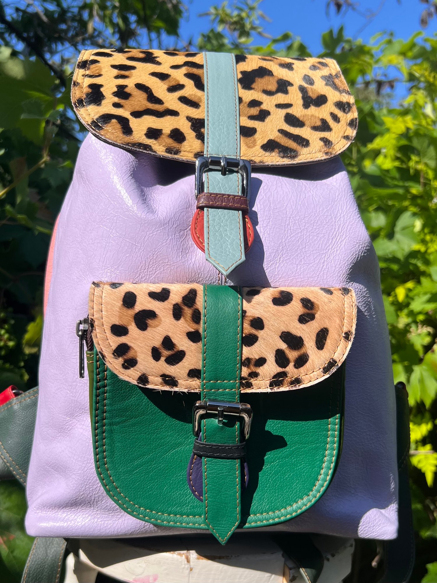 Image of Traditional coloured backpack -1 pkt #32AAA