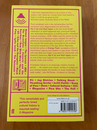 Image 2 of Simon Reynolds "Rip it up and Start Again: Postpunk 1978-1984" Trade Paperback