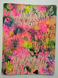 Image 1 of Sean Worrall - Flesh Layers on Rembrant - acrylic, ink on found book, 19x25cm (2026)