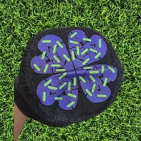 Image 2 of Black Denim Clover Money Aid Bucket Hat