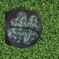 Image 4 of Black Denim Clover Money Aid Bucket Hat